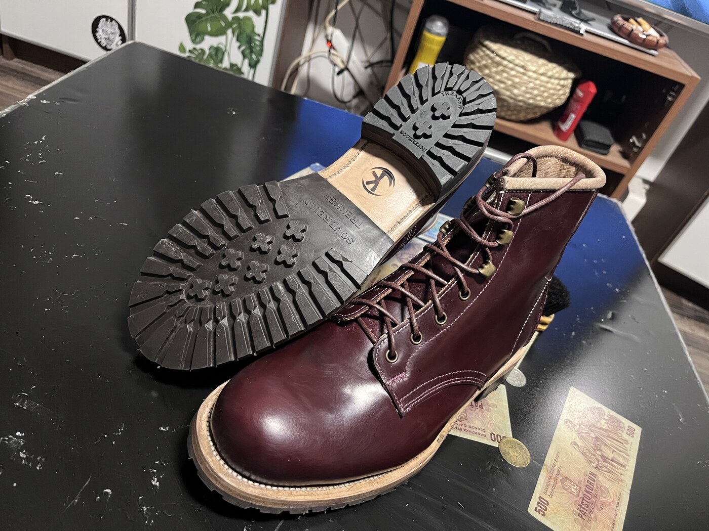 Workboot, detail konstrukce